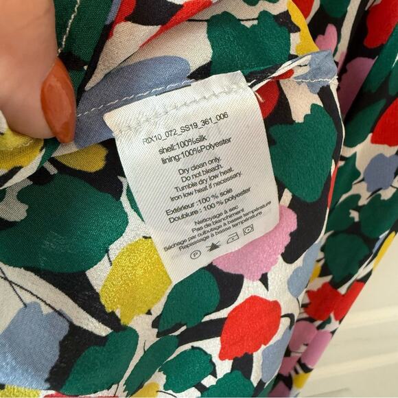 Rixo Lucy Dress Camouflage Micro Tulip - Picture 7 of 9